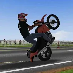 Moto Wheelie 3D MOD APK Logo